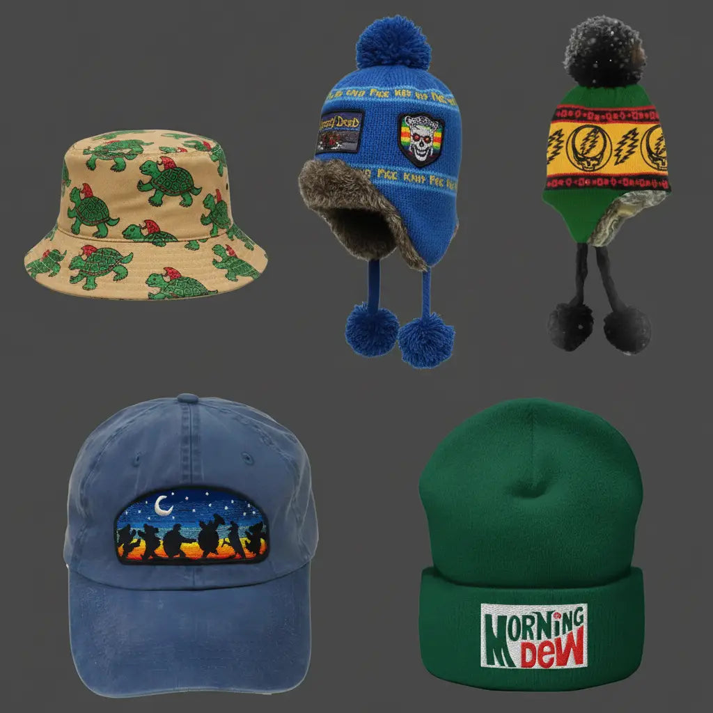 Grateful Dead Hats — Baseball Caps, Beanies & Dad Hats