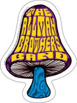 Allman Brothers Band - Shroom Bumper Sticker