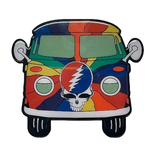 Grateful Dead - He's Gone VW Bus Metal Sticker - gratefuldeadshop.com