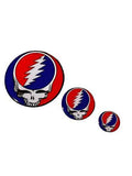Grateful Dead - Metal Steal Your Face Sticker - Gratefuldeadshop.com