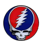 Grateful Dead - Metal Steal Your Face Sticker - Gratefuldeadshop.com