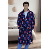 Grateful Dead - Steal Your Face Fleece Bathrobe - Gratefuldeadshop.com