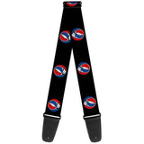 Grateful Dead - Steal your Face Guitar Strap - Gratefuldeadshop.com