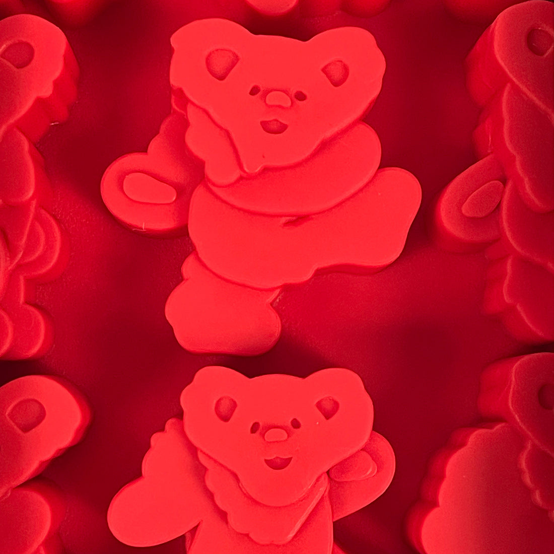 Cartoon Bear Ice Cube Trays, Silicone Animal Mold, Ice Cube For
