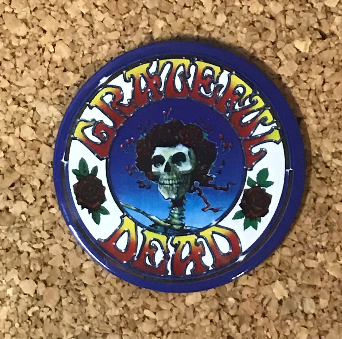 Grateful Dead Skull & Roses Bertha Tapestry Wall Hanging 