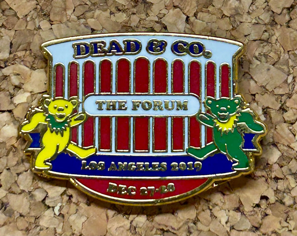 Dead & Company - Official 2019 L.A. Forum Pin