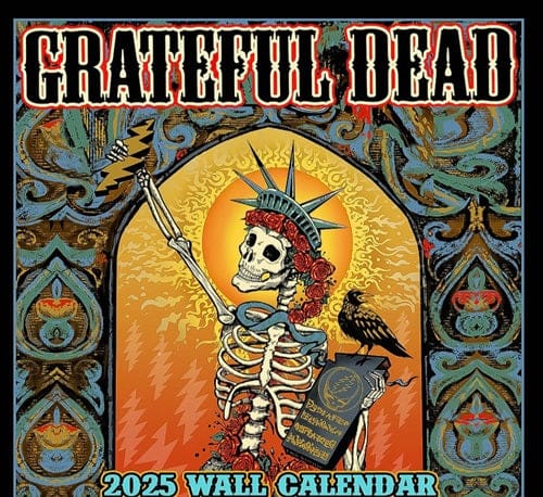 2025 Grateful Dead Wall Calendar - Housewares