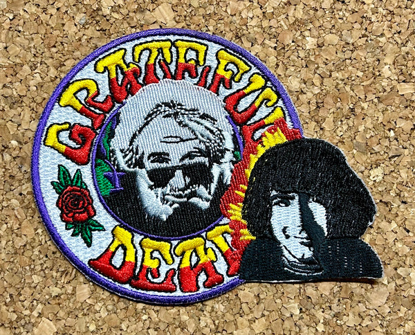 Grateful Dead - Young & Old Jerry Garcia Patch
