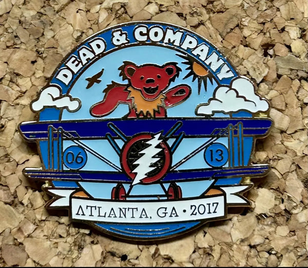 Dead and Company - Official 2017 Atlanta, GA Pin