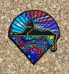 Jerry Garcia - Psychedelic Cats Under The Stars Embroidered Patch