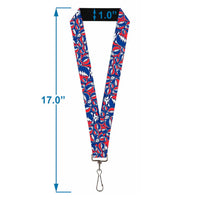 Grateful Dead - SYF Stacked Lanyard