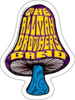 Allman Brothers Band - Shroom Bumper Sticker