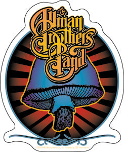 Allman Brothers Band - Radiant Mushroom Sticker