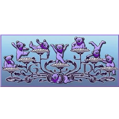 Grateful Dead - Flowers and Bears Sticker