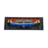 Dead & Co. concert poster with Grateful Dead logo on a textured surface