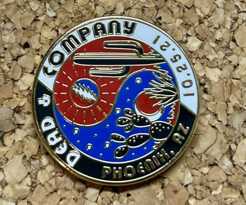 Dead and Company - Official 2021 Phoenix AZ Pin - Brooches & Lapel Pins