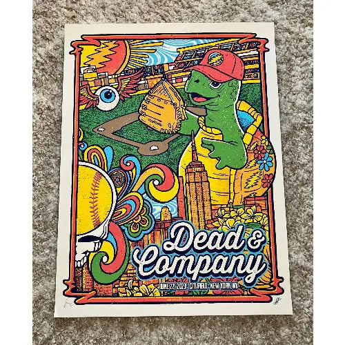 Dead & Company - 6/22/23 Citifield Poster - gratefuldeadshop.com