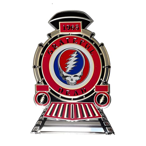 Grateful Dead - 1965 SYF Train Metal Sticker - Sticker