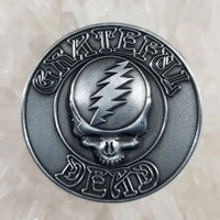 Grateful Dead - 3D Steal Your Face Pewter Pin - Buttons & Pins