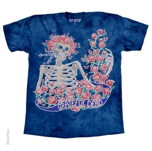 Grateful Dead - Batik Bertha Tie Dye T-Shirt - Medium - T-Shirts