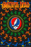 Grateful Dead - Bear Circle - Blacklight Poster - Posters