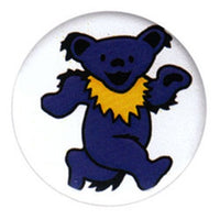 Grateful Dead - Botón azul sobre azul del oso bailando