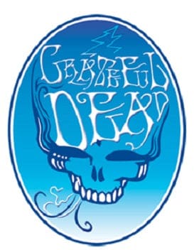 Grateful Dead - Blue Smoke Sticker - Sticker