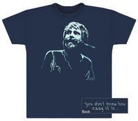 Grateful Dead - Brent Mydland T-Shirt - Medium / Navy Blue - T-Shirts