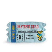 Grateful Dead - Cornell 77’ Concert Ticket Dog Toy - Pet Gear