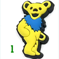 Crocs Grateful Dead 50th Anniversary Clogs Mens 12 Navy Blue Green‎ Dancing Bear Grateful Dead Crocs | eBay main image 4