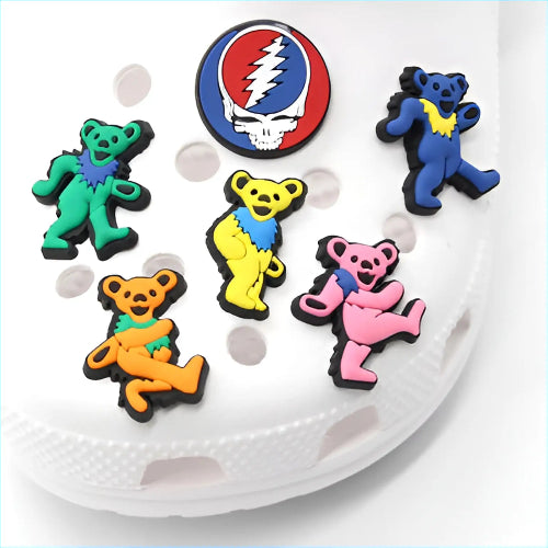 Grateful Dead - Crocs Shoe Charms Jibbitz - gratefuldeadshop.com