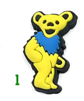 Grateful Dead Yellow Dancing Bear Shoe Charm