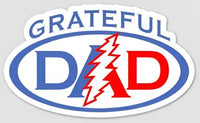 Grateful Dead - Grateful Dad Bumper Sticker - Sticker