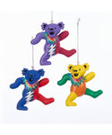 Grateful Dead - Dancing Bear Christmas Ornament - Grateful Dead Gift