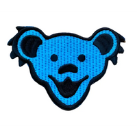 Grateful Dead - Dancing Bear Head Embroidered Patch - Patches