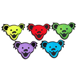 Grateful Dead - Dancing Bear Head Embroidered Patch - Patches