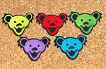 Grateful Dead Dancing Bear Head Patches