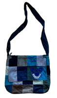 Grateful Dead - Dancing Bear Head Patchwork Messenger Bag - Handbags