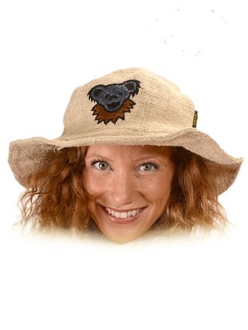 Grateful Dead - Dancing Bear Hemp Hat - Hats