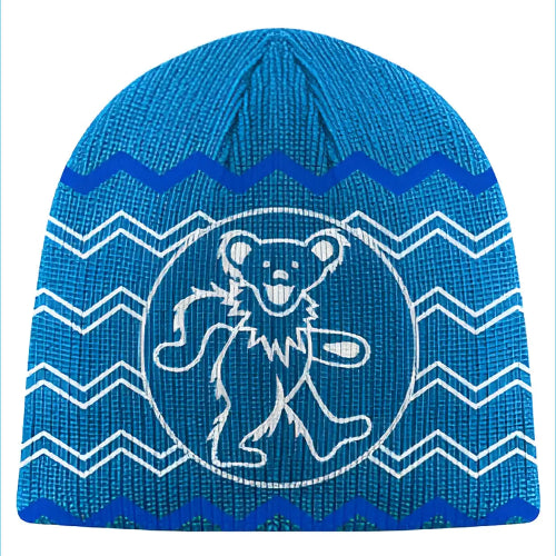 Grateful Dead - Dancing Bear Knit Beanie Hat - gratefuldeadshop.com