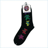 Grateful Dead - Dancing Bear Ladies Socks - Gratefuldeadshop.com