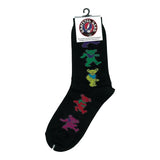 Grateful Dead - Dancing Bear Ladies Socks - Black - Socks