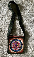 Grateful Dead - Dancing Bear Mandala Embroidered Bag - Handbags