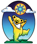 Grateful Dead - Dancing Bear Sunshine Sticker - Sticker