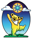 Grateful Dead - Dancing Bear Sunshine Sticker - Sticker