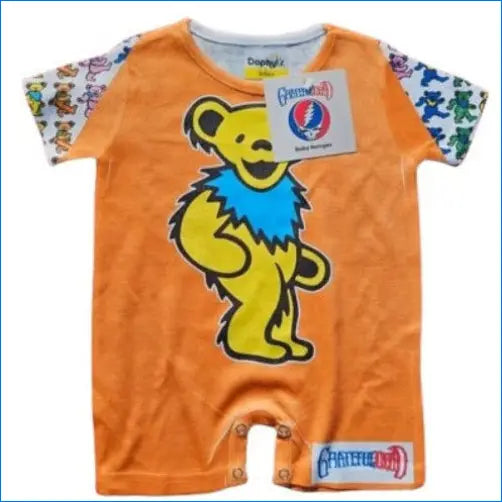 Grateful Dead Dancing Bears Baby Onesie