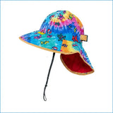 Grateful Dead - Dancing Bears Tie Dye Baby Toddler Sun Hat - Gratefuldeadshop.com