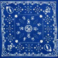 Grateful Dead - Dancing Bears Bandana - Blue - Misc.