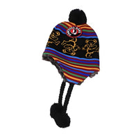 Grateful Dead - Dancing Bears Black Knit Ski Hat - Hats