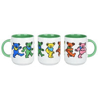 Grateful Dead - Dancing Bears Cappuccino Mug - Drinkware